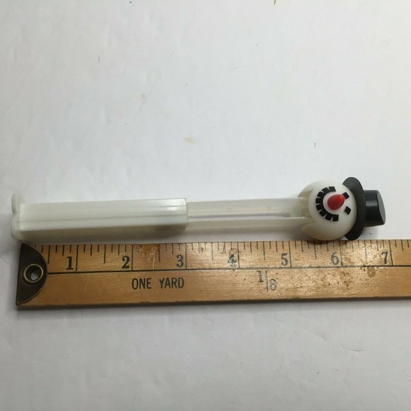 Vintage Pez Candy Snowman Dispenser Frosty The Snowman Christmas Collection - Picture 7 of 8
